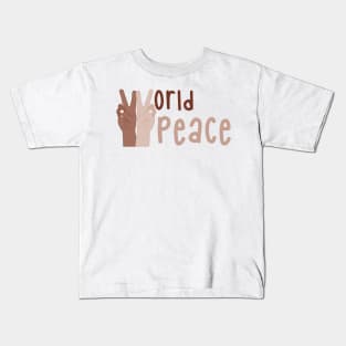 World Peace Kids T-Shirt